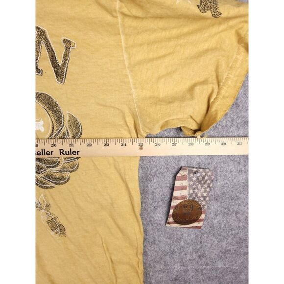 Affliction T Shirt Men's 3XL Skull Death from Above Bombs Embroidered *** NWT - Picture 10 of 10